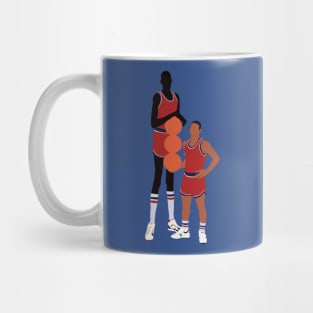 Manute Bol and Muggsy Bogues Mug